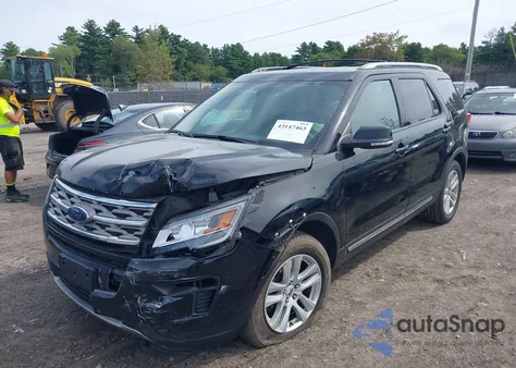2018 Ford Explorer Xlt z USA, uszkodzony, nr VIN 1FM5K8D82JGB01771